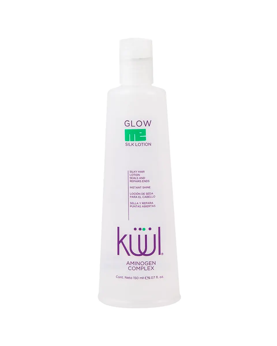 Loción para Puntas Abiertas y Brillo Silk Lotion KÜÜL Glow Me 150ml 1