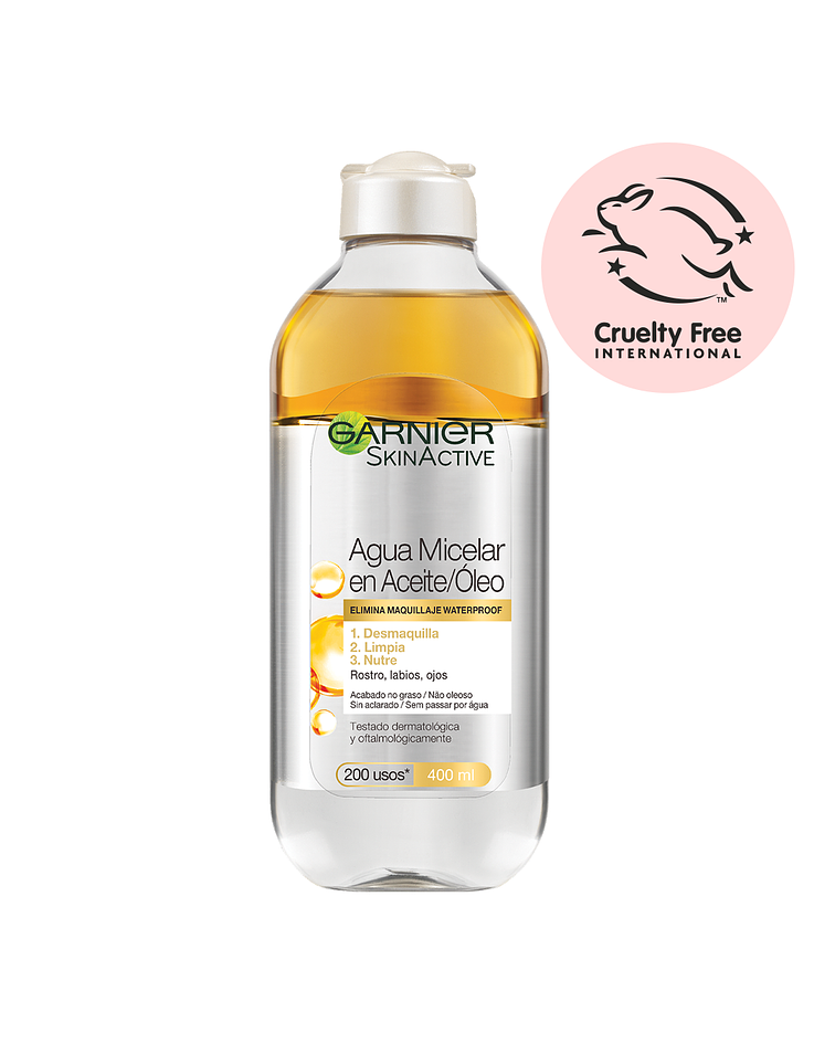 Agua Micelar Bifásica GARNIER Skin Active 400ml