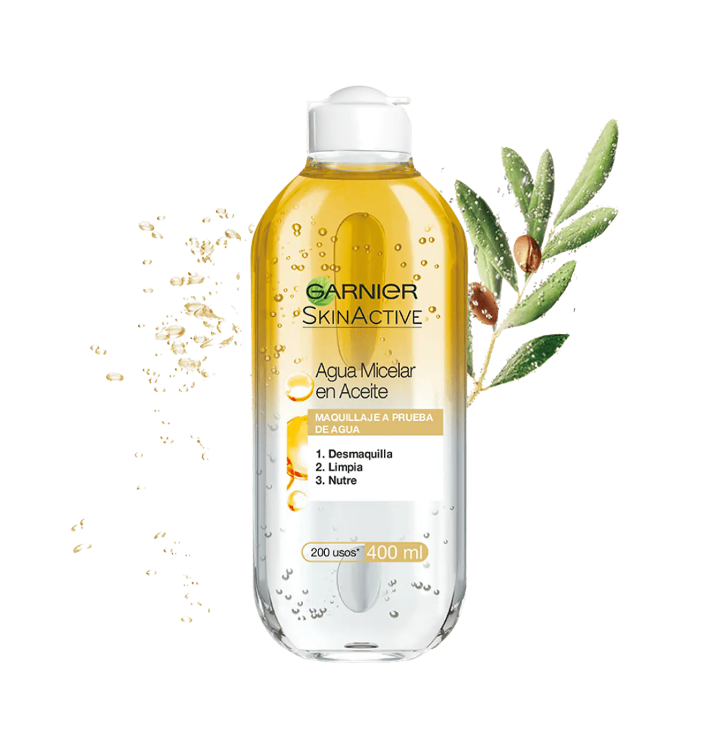 Agua Micelar Bifásica GARNIER Skin Active 400ml 3