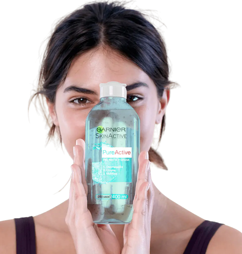 Agua Micelar Pure Active GARNIER Skin Active 400ml 4