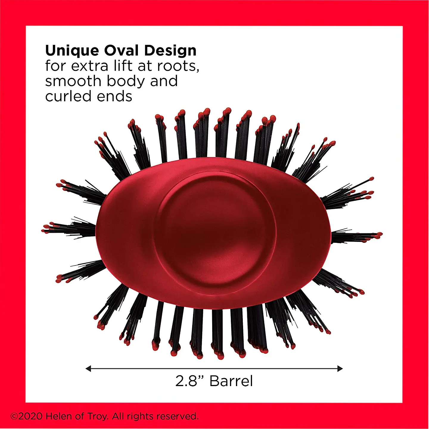Cepillo Alisador Secador One Step Volumizer REVLON Edición Especial ROJO 2