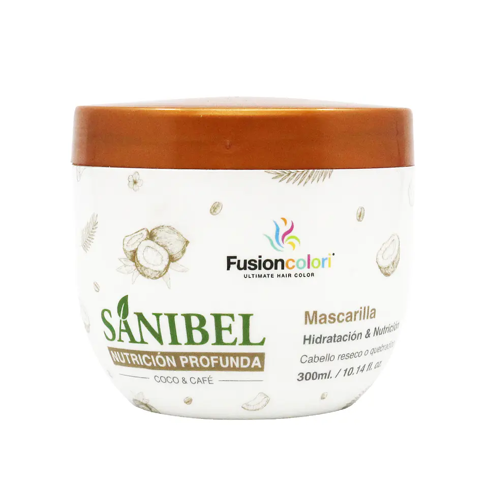 Mascarilla Hidratante SANIBEL Nutrición Profunda 300ml 1
