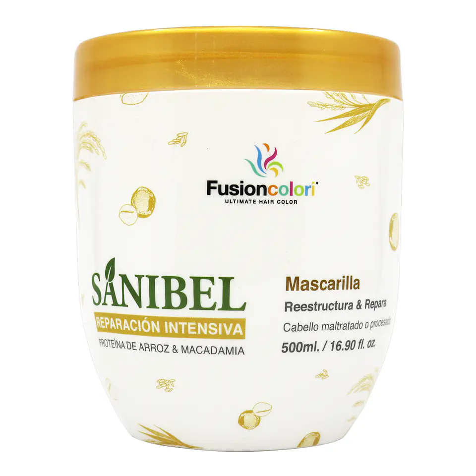 Mascarilla Regeneradora SANIBEL Reparación Intensiva 500ml 1