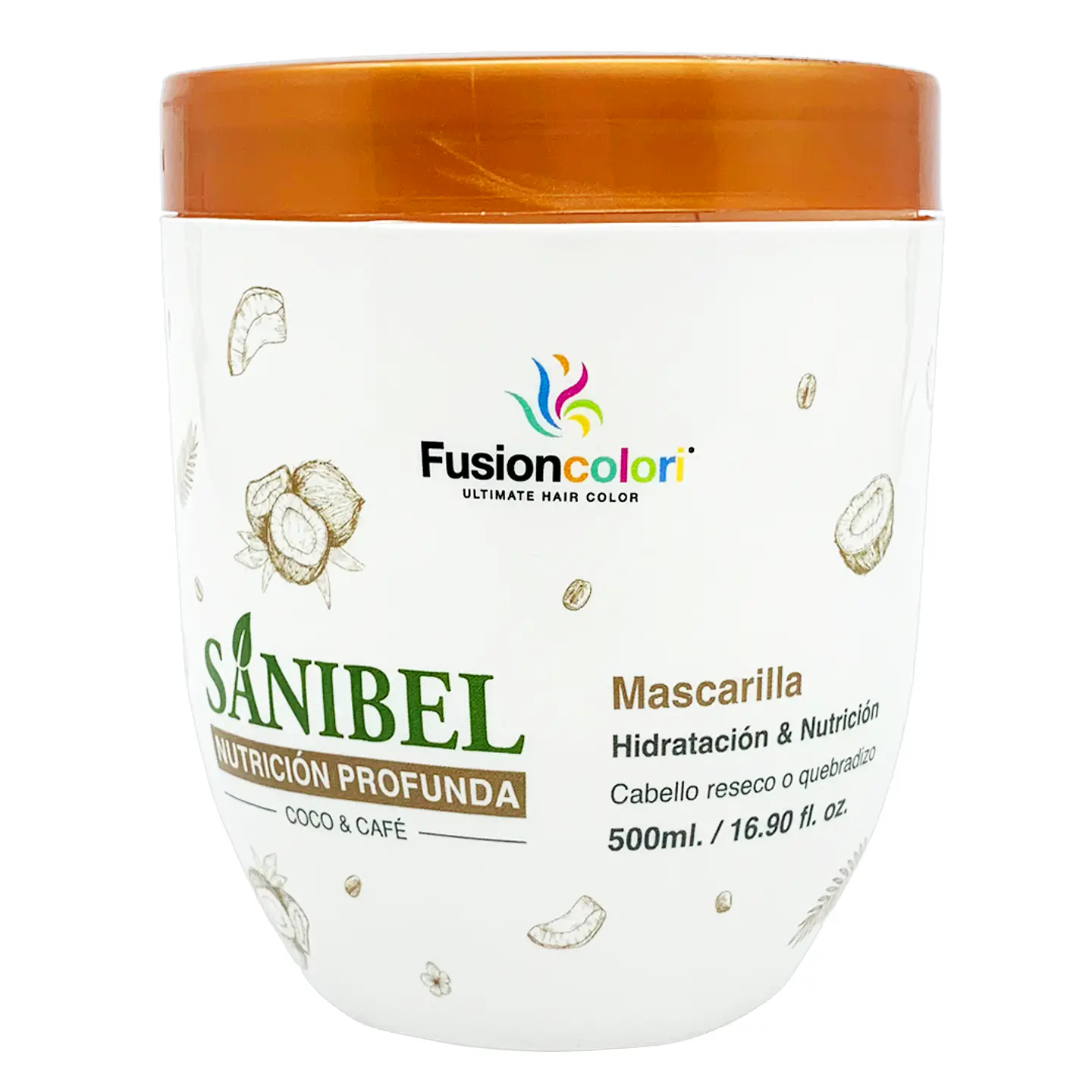 Mascarilla Hidratante SANIBEL Nutrición Profunda 500ml 1