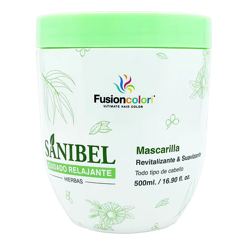 Mascarilla Revitalizante SANIBEL Cuidado Relajante 500ml