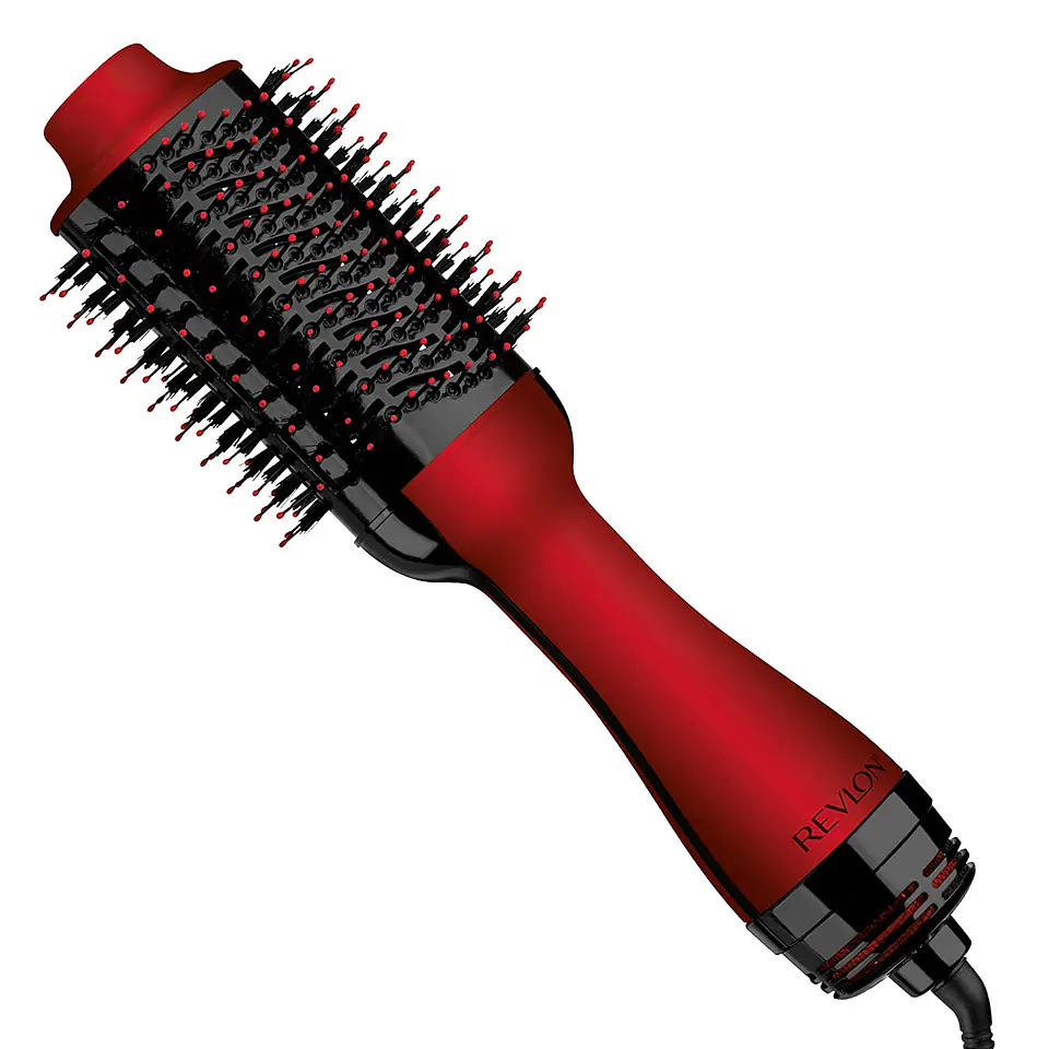Cepillo Alisador Secador One Step Volumizer REVLON Edición Especial ROJO 1