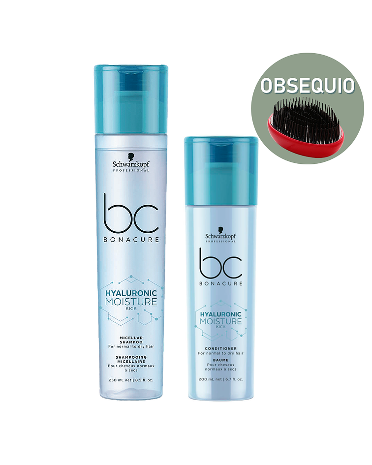 Combo Champú + Acondicionador Hyaluronic Moisture Kick BC Bonacure