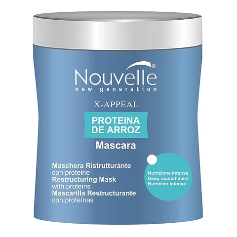 Mascarilla Proteína de Arroz NOUVELLE X-Appeal Tarro 500ml