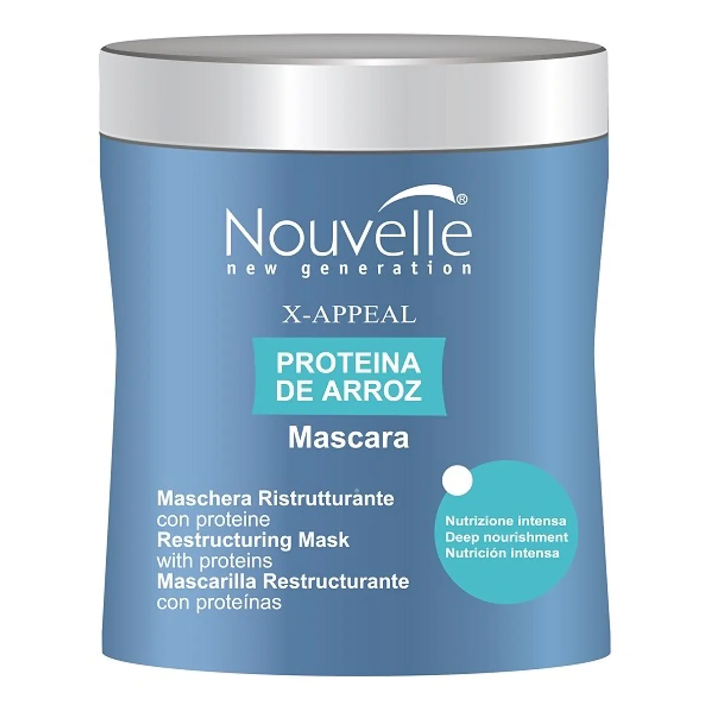 Mascarilla Proteína de Arroz NOUVELLE X-Appeal Tarro 500ml 1