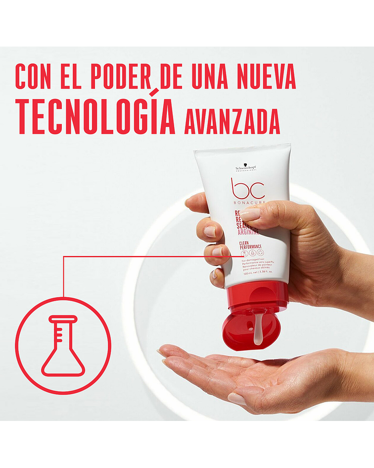 Acondicionador Repair Rescue con Queratina Vegana y Arginina BONACURE 200ml