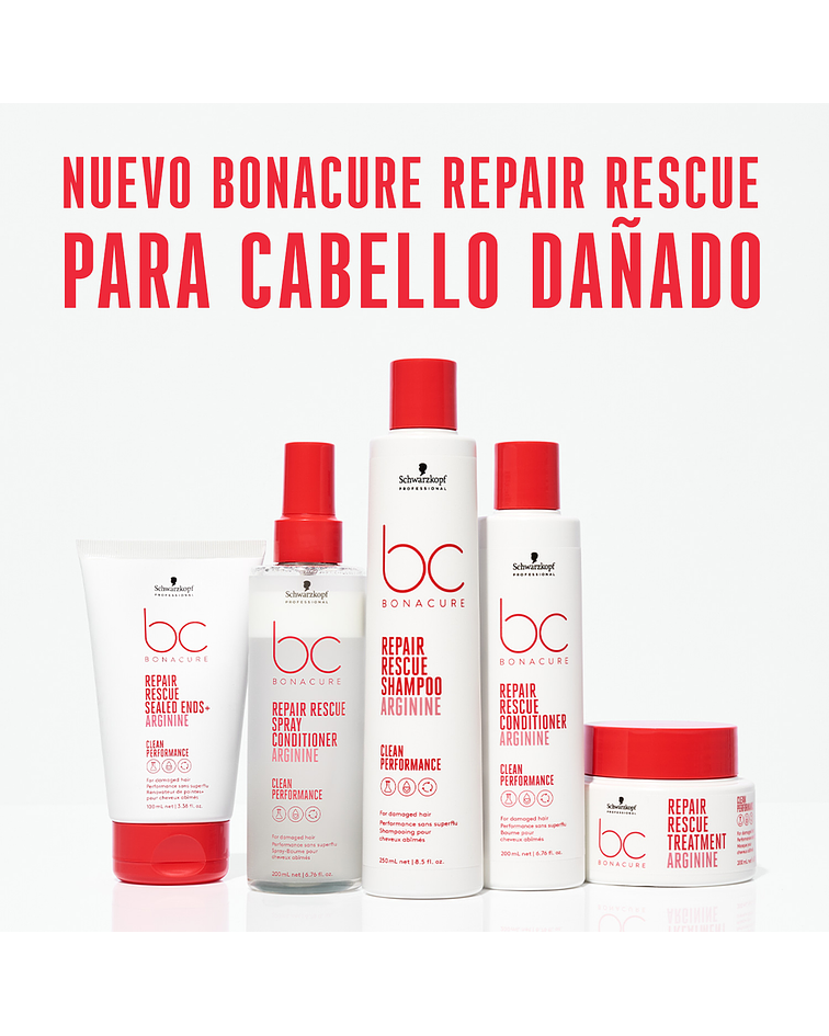 Tratamiento Repair Rescue con Queratina Vegana y Arginina BONACURE 500ml