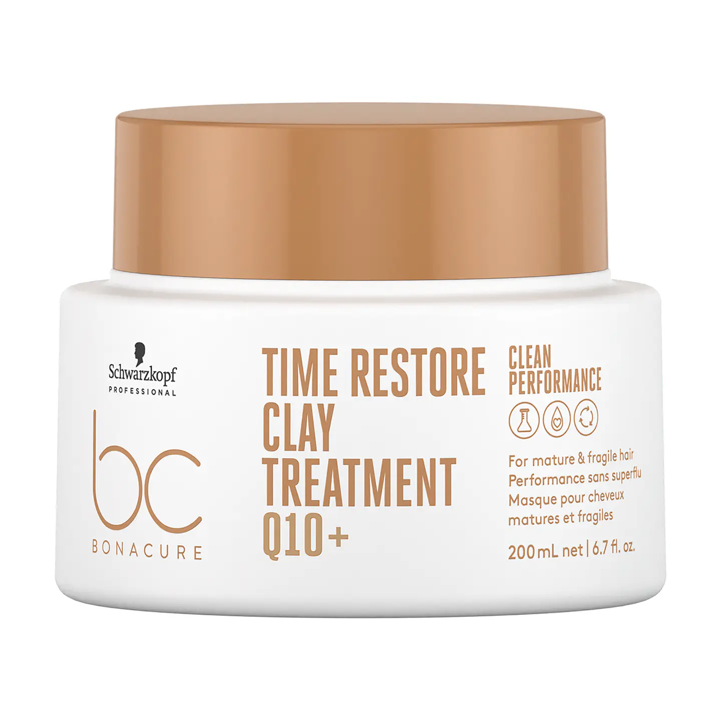Tratamiento con Queratina Vegana y Q10+ Time Restore BONACURE 200ml 1