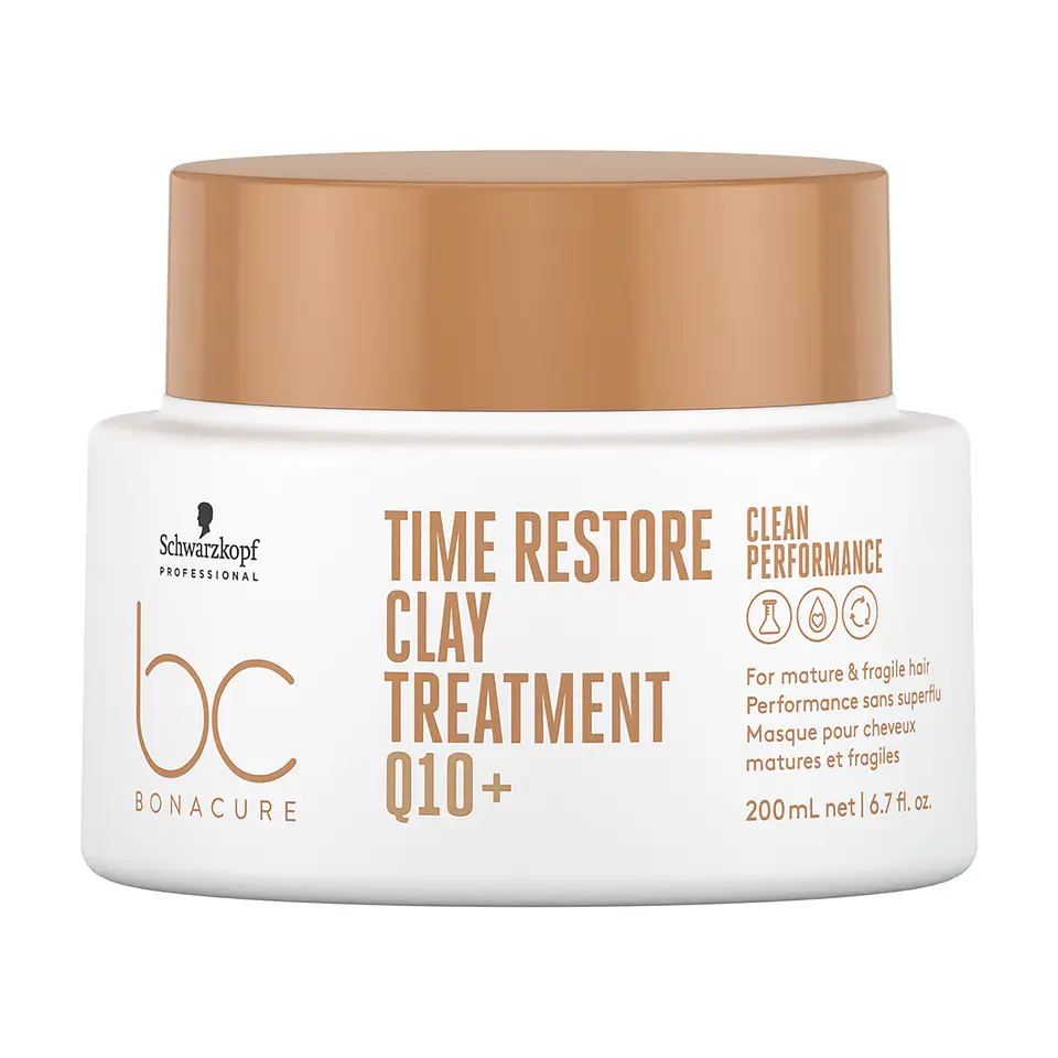 Tratamiento con Queratina Vegana y Q10+ Time Restore BONACURE 200ml 1