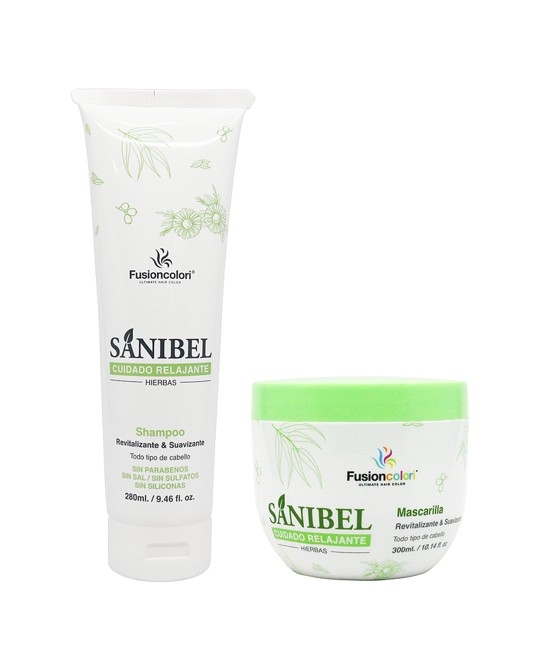 Combo Shampoo + Mascarilla SANIBEL Cuidado Relajante