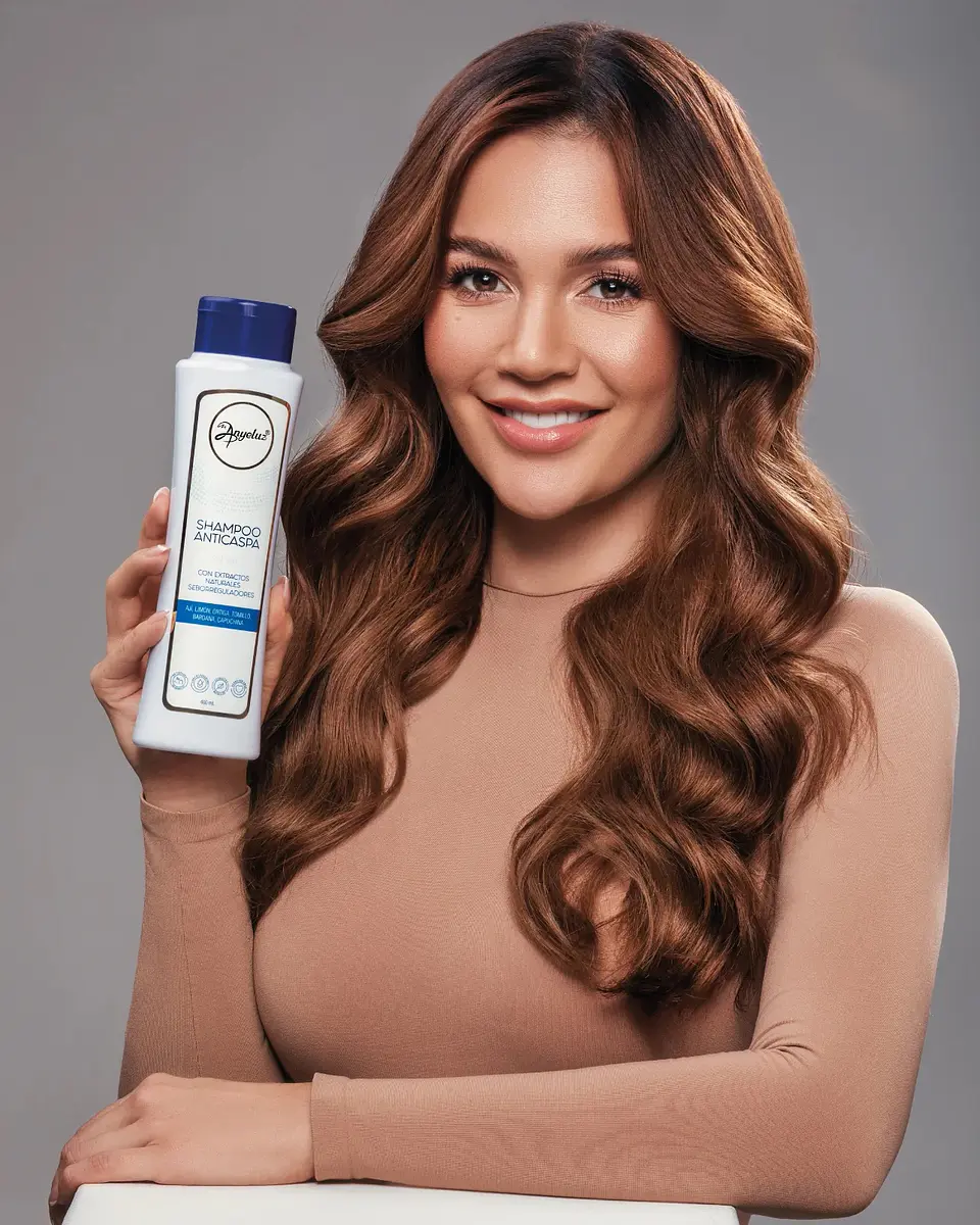 Shampoo Anticaspa ANYELUZ 400ml 2
