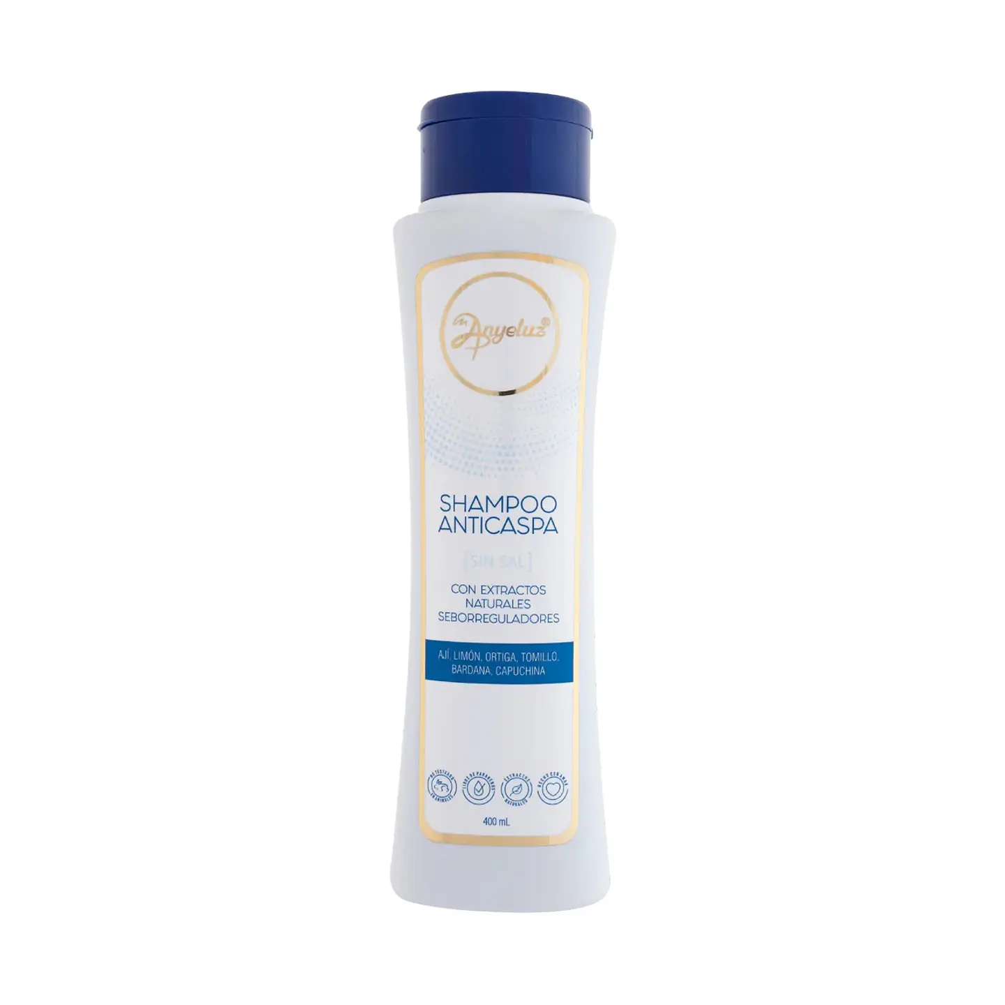 Shampoo Anticaspa ANYELUZ 400ml 1