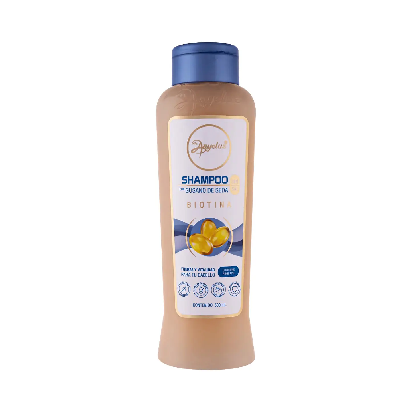Shampoo Gusano de Seda ANYELUZ 500ml 1