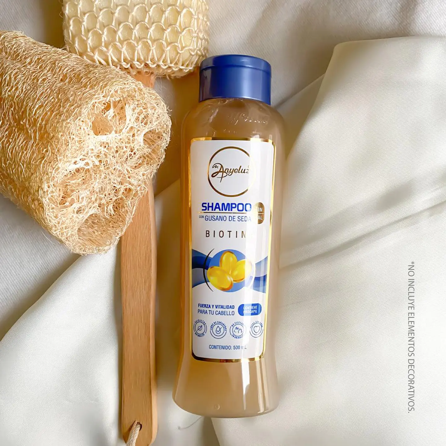 Shampoo Gusano de Seda ANYELUZ 500ml 3