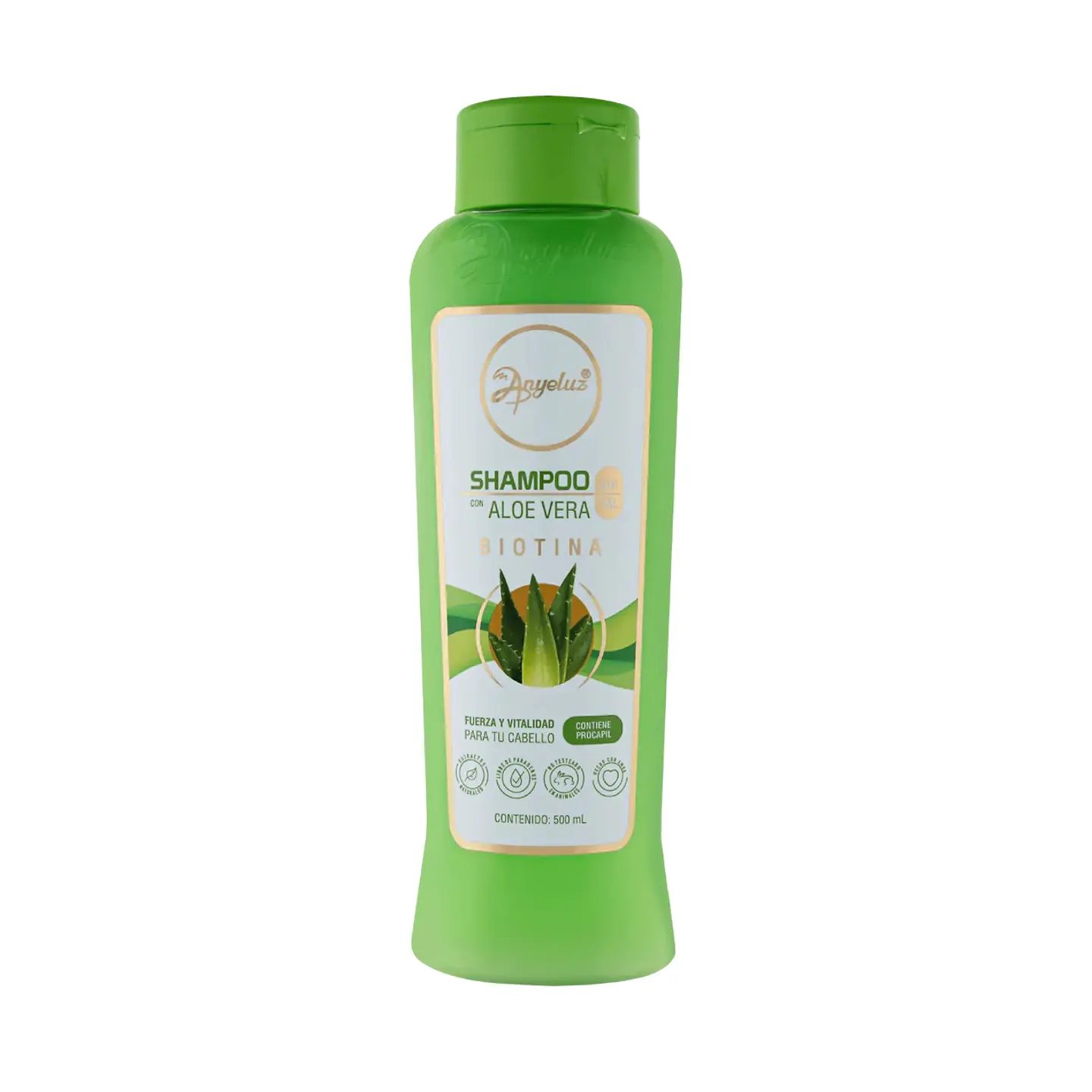 Shampoo Áloe Vera ANYELUZ 500ml 1