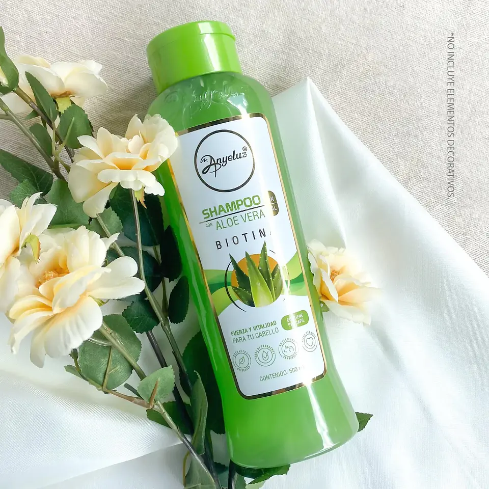 Shampoo Áloe Vera ANYELUZ 500ml 3