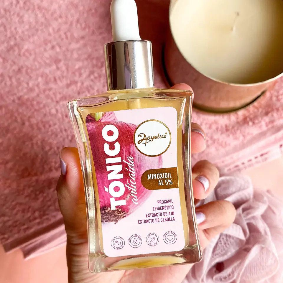 Tónico Anticaída y Anticaspa ANYELUZ 50ml 3