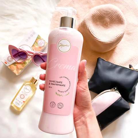 Crema Humectante y Reafirmante ANYELUZ 500ML