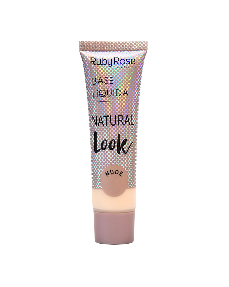 Base Líquida RUBY ROSE Natural Look Grupo 1 Nude 29ml