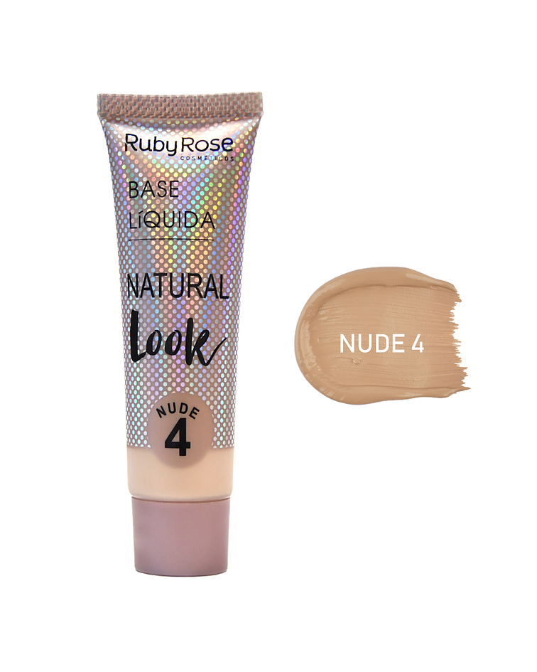 Base Líquida RUBY ROSE Natural Look Grupo 1 Nude 29ml