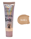 Base Líquida RUBY ROSE Natural Look Grupo 1 Nude 29ml