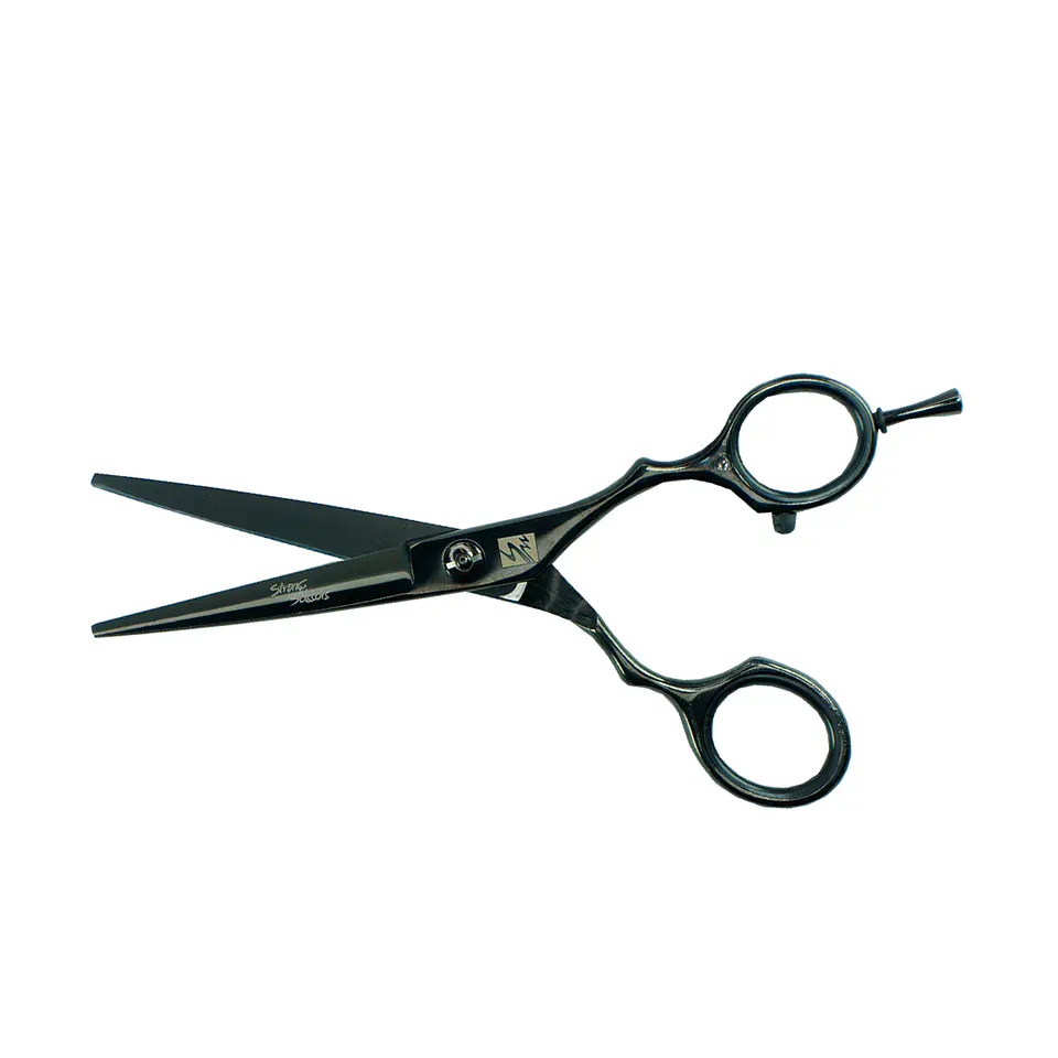 Tijeras Peluquería Profesionales Microdentada Black 5.5″ STRONG SCISSORS Y V8BK-5.5