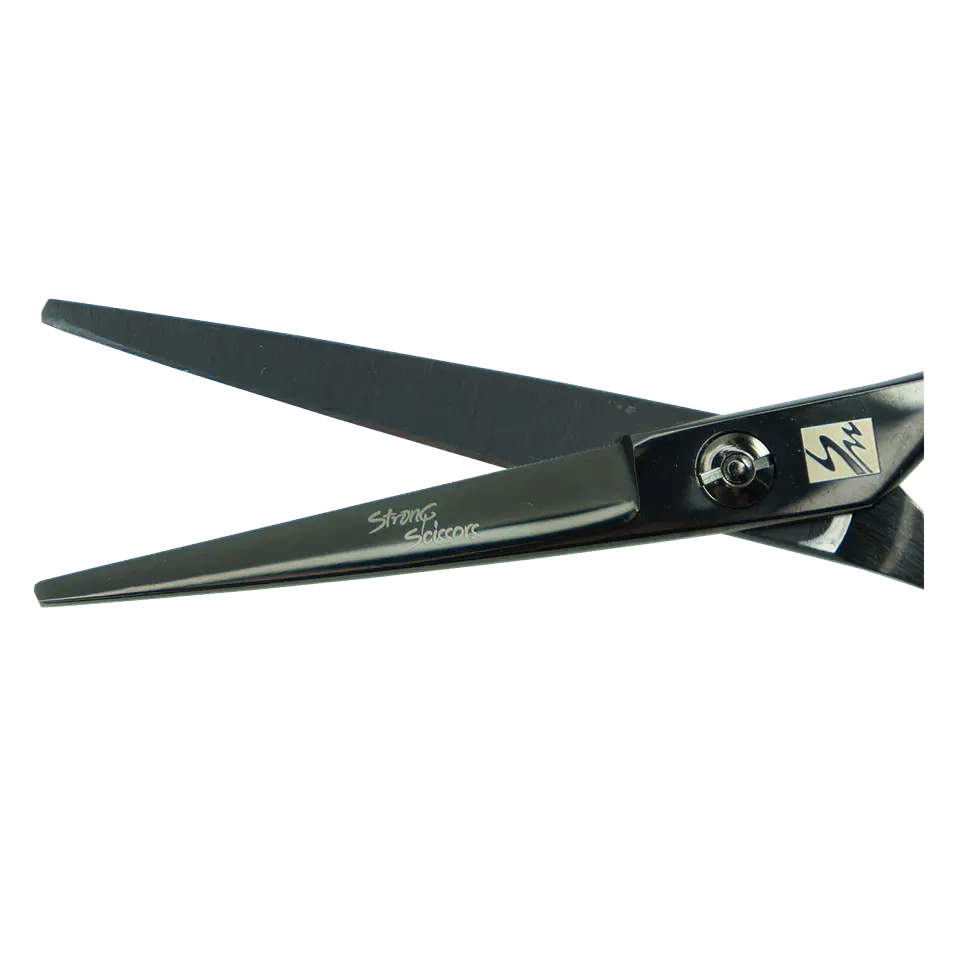 Tijeras Peluquería Profesionales Microdentada Black 5.5″ STRONG SCISSORS Y V8BK-5.5