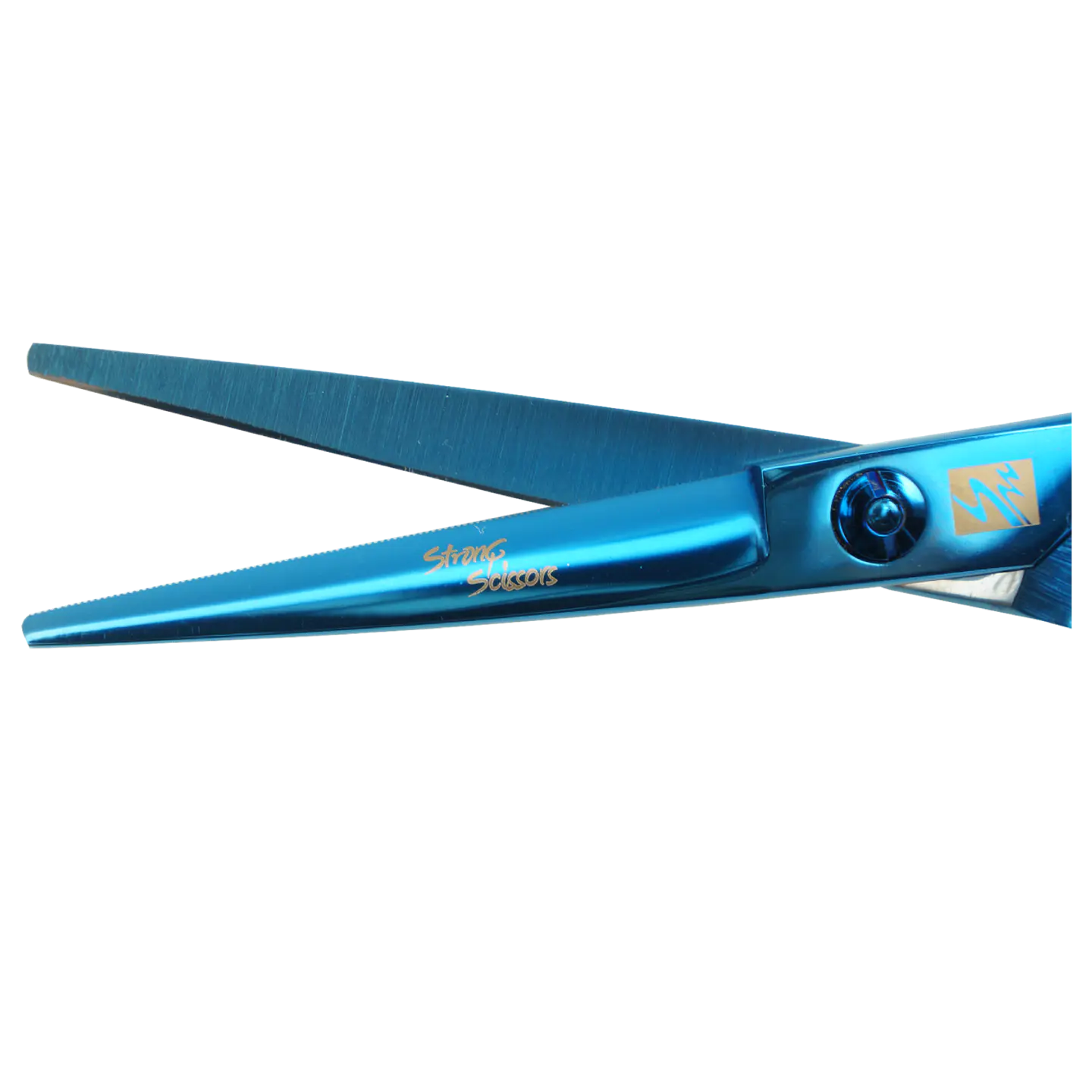 Tijeras Peluquería Profesionales Microdentada Blue 5.5″ STRONG SCISSORS Y V8BE-5.5