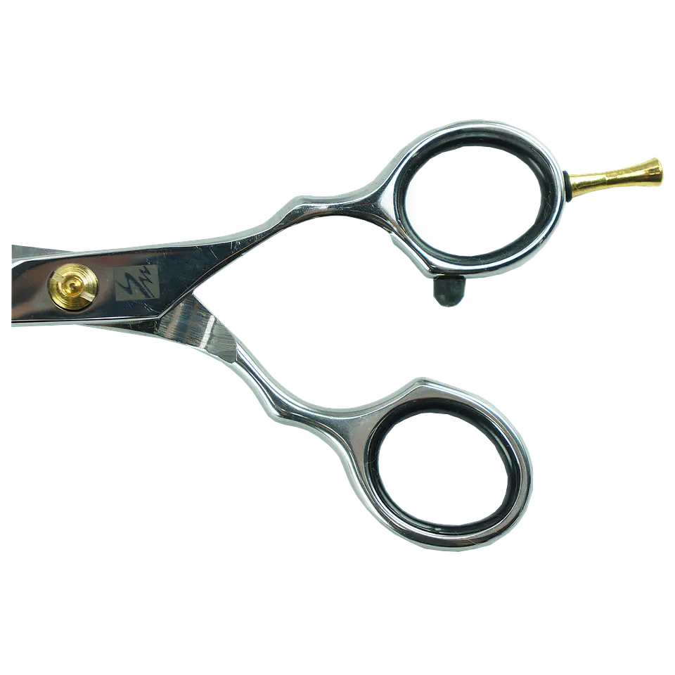 Tijeras Peluquería Profesionales Microdentada Silver 5.5″ STRONG SCISSORS Y V8-5.5