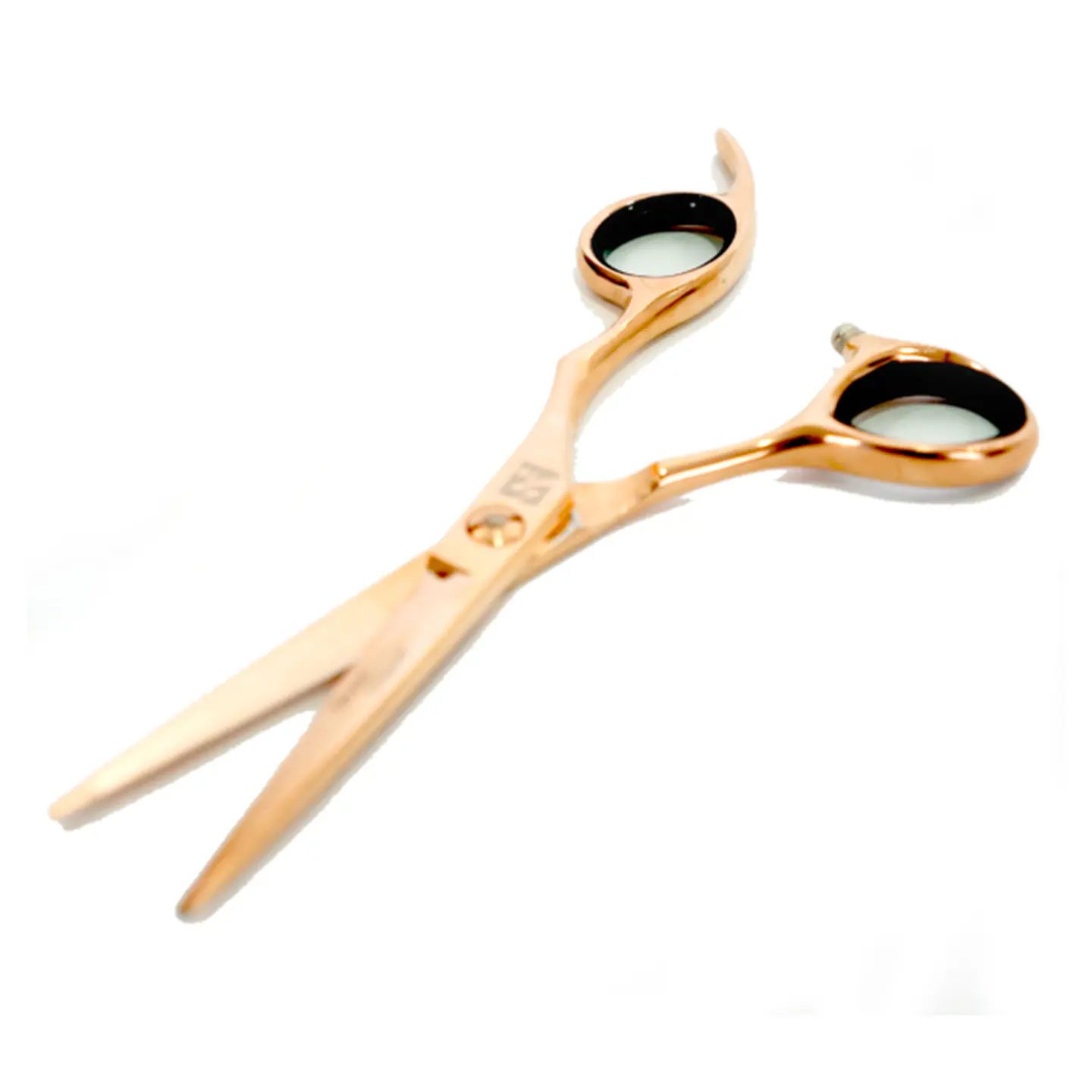 Tijeras Peluquería Profesionales Deslizante Oro Rosa 5.5″ STRONG SCISSORS Y CK17G-5.5