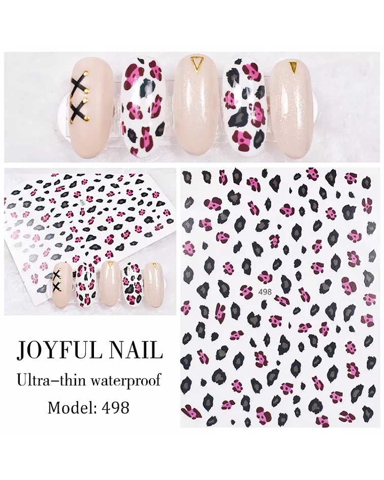 Stickers Animal Print para Uñas JOYFUL NAIL