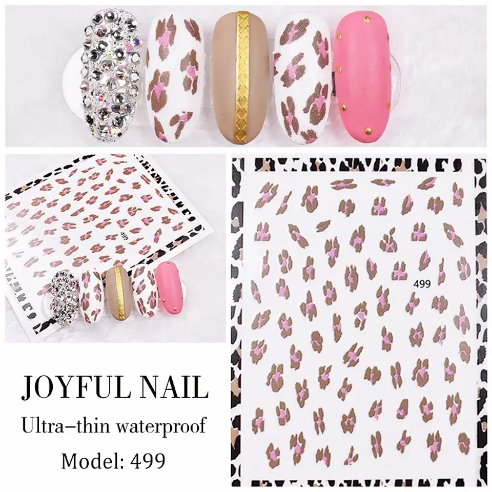 Stickers Animal Print para Uñas JOYFUL NAIL 5