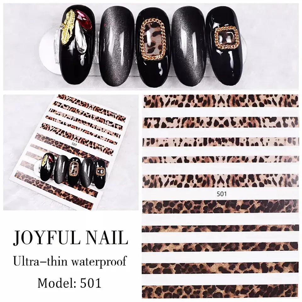 Stickers Animal Print para Uñas JOYFUL NAIL 7