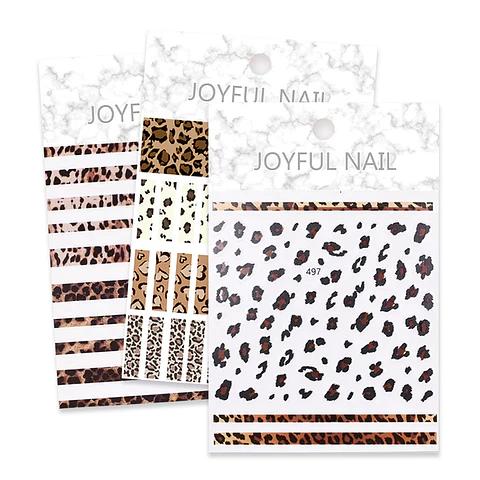 Stickers Animal Print para Uñas JOYFUL NAIL
