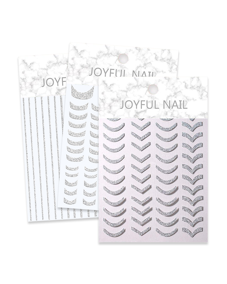 Stickers Reflectivos para Uñas JOYFUL NAIL 