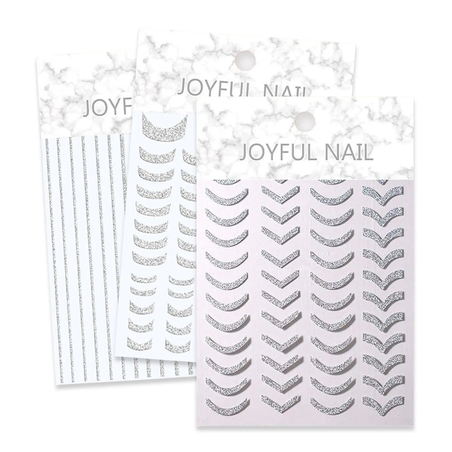 Stickers Reflectivos para Uñas JOYFUL NAIL  1