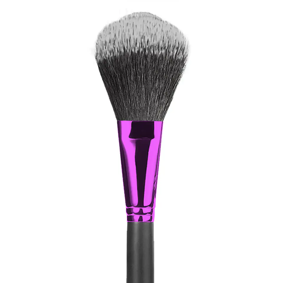 Brocha Plana Facial JUST BEAUTY Fucsia 2