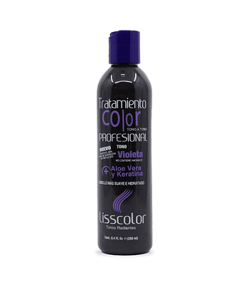 Tratamiento Color Profesional Lisscolor Violeta 250ml