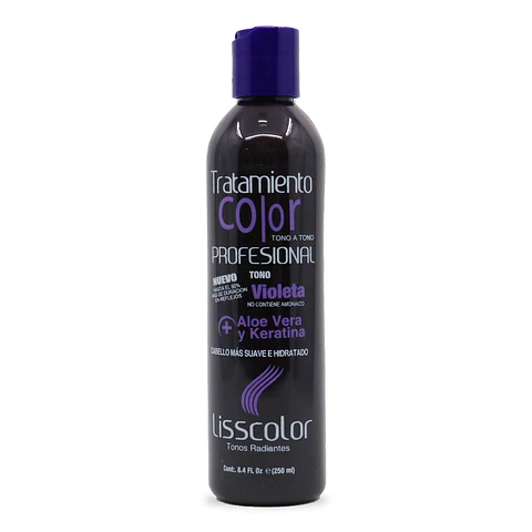 Tratamiento Color Profesional Lisscolor Violeta 250ml