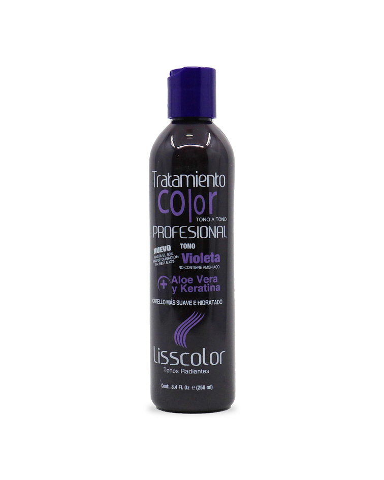 Tratamiento Color Profesional Lisscolor Violeta 250ml