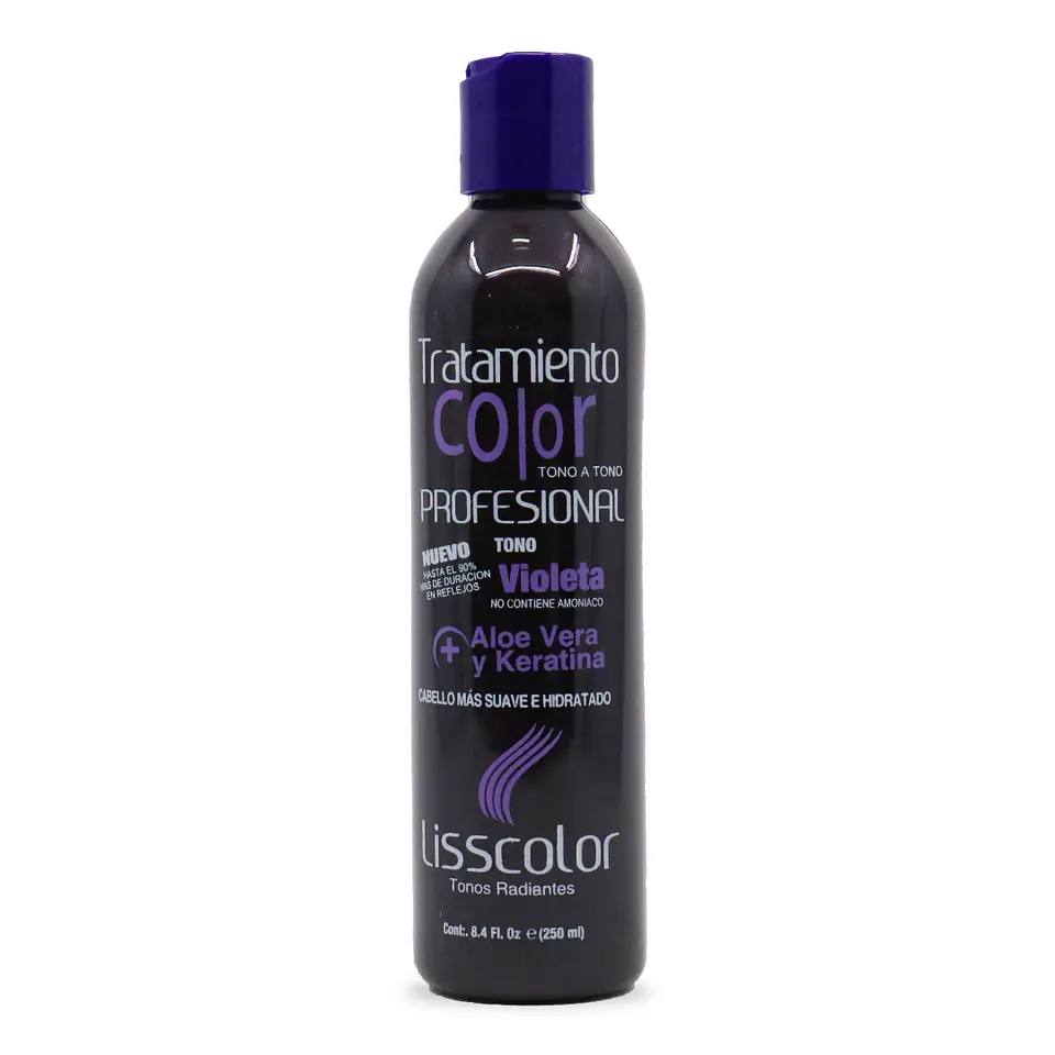 Tratamiento Color Profesional Lisscolor Violeta 250ml 1