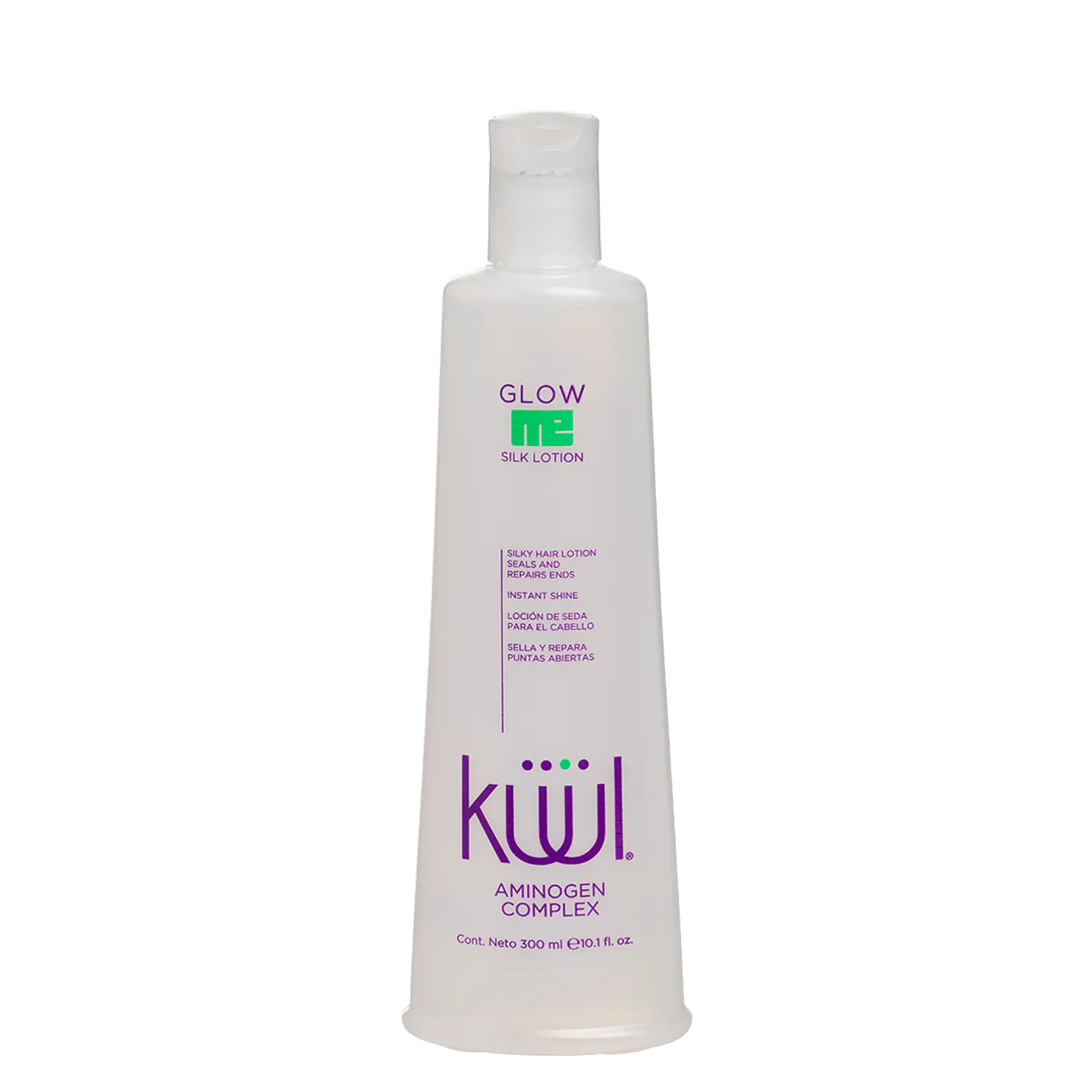 Loción para Puntas Abiertas y Brillo Silk Lotion KÜÜL Glow Me 300ml 1