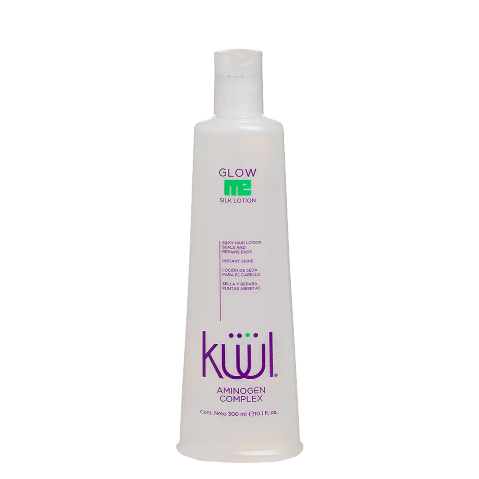 Loción para Puntas Abiertas y Brillo Silk Lotion KÜÜL Glow Me 300ml 1