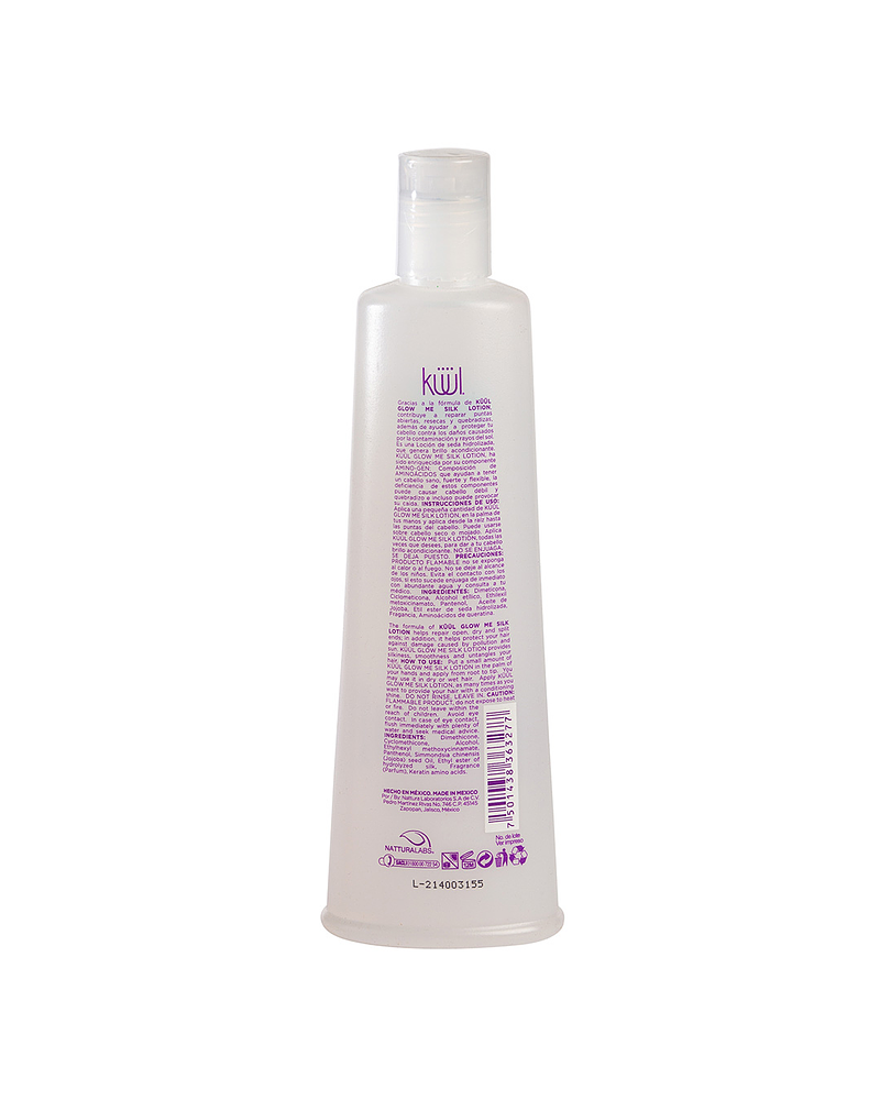 Loción para Puntas Abiertas y Brillo Silk Lotion KÜÜL Glow Me 300ml