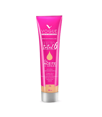 Base Líquida Efecto Total 6 VOGUE Colapsible 30ml