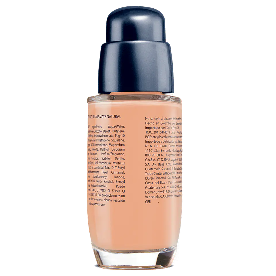 Base Liquida VOGUE Mate Natural 30g 3